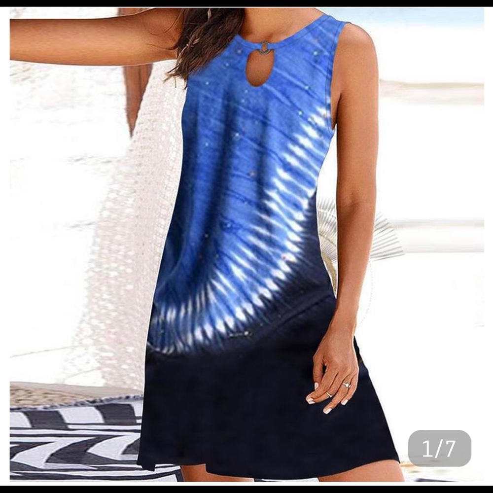 Aderez New tie dye dress
